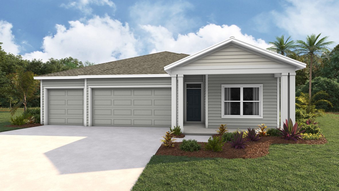 Madison plan — new construction home in Avalon Woods