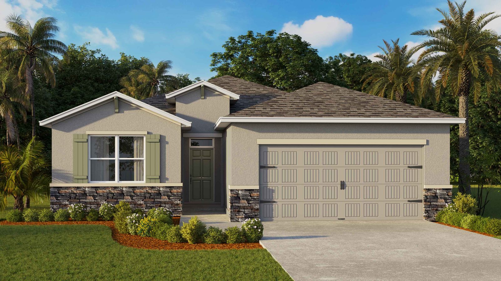 Avon plan — new construction home in Mockingbird Reserve