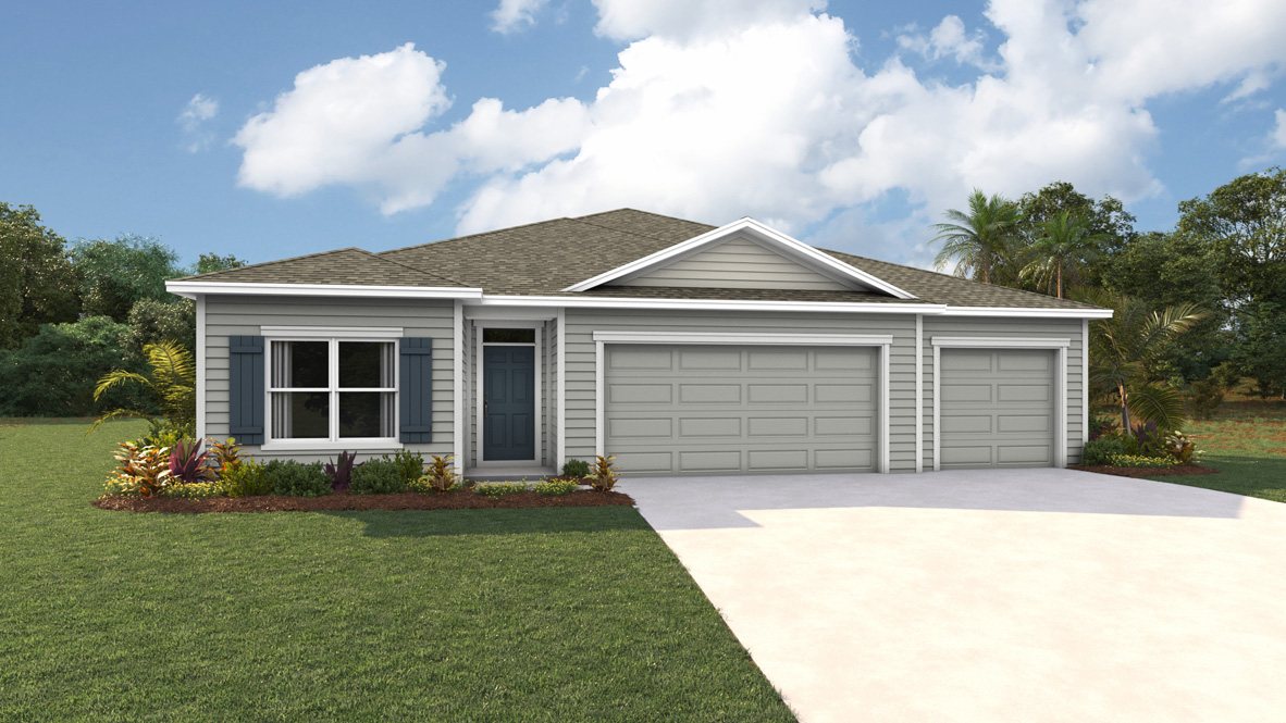 Denham plan — new construction home in Avalon Woods
