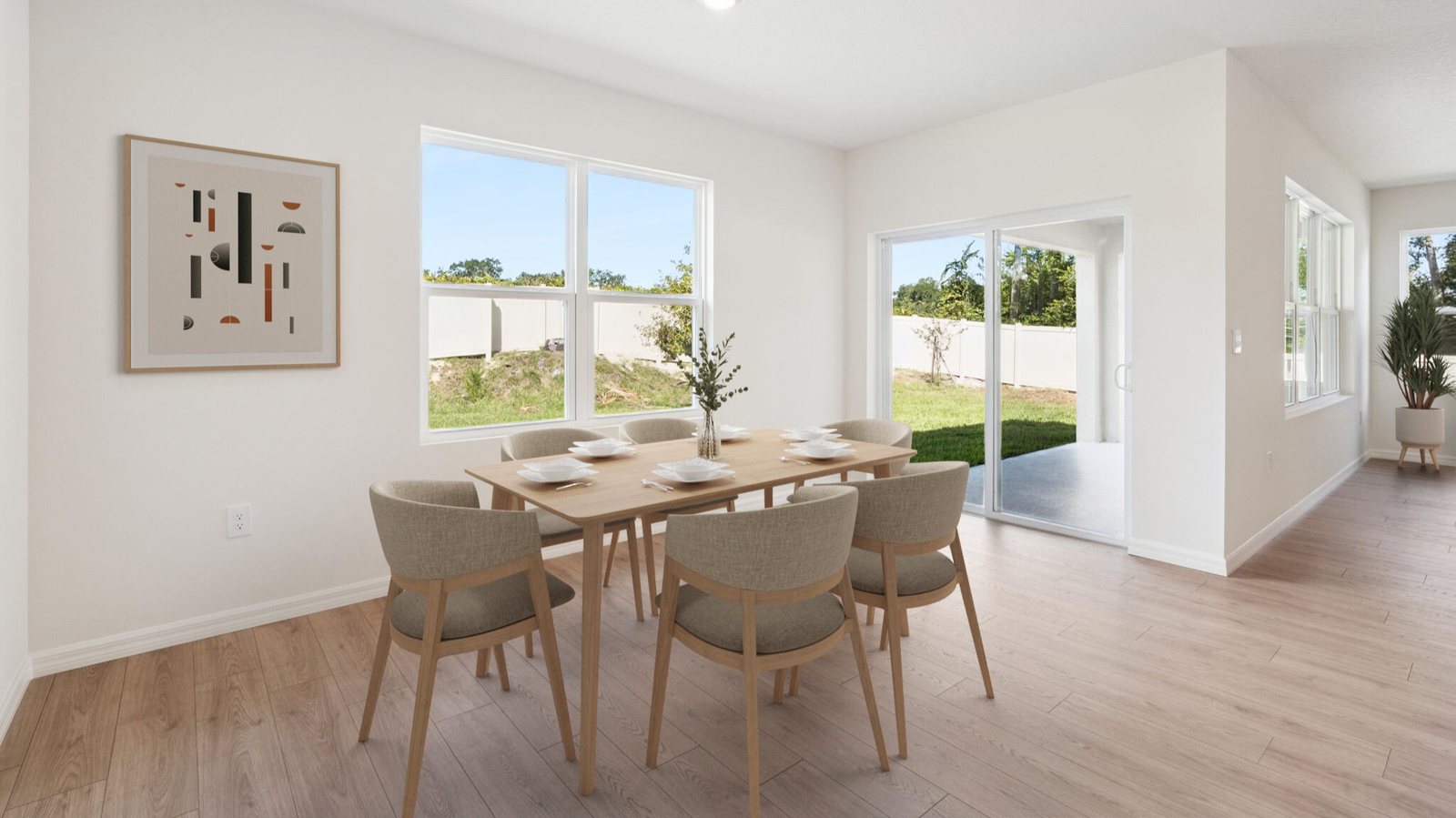 Denham plan — new construction home in Avalon Woods