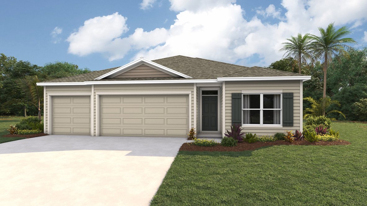 Madison plan — new construction home in Avalon Woods