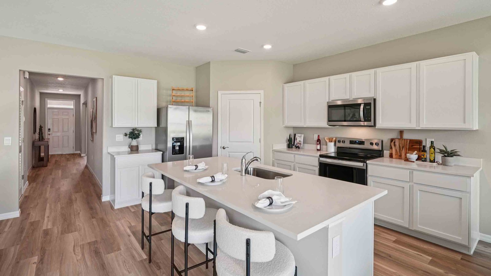 Madison plan — new construction home in Avalon Woods