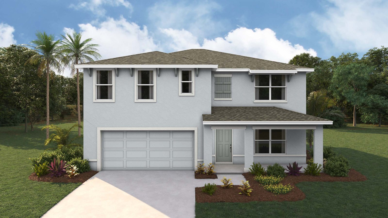 Hayden plan — new construction home in Ridge at Heath Brook