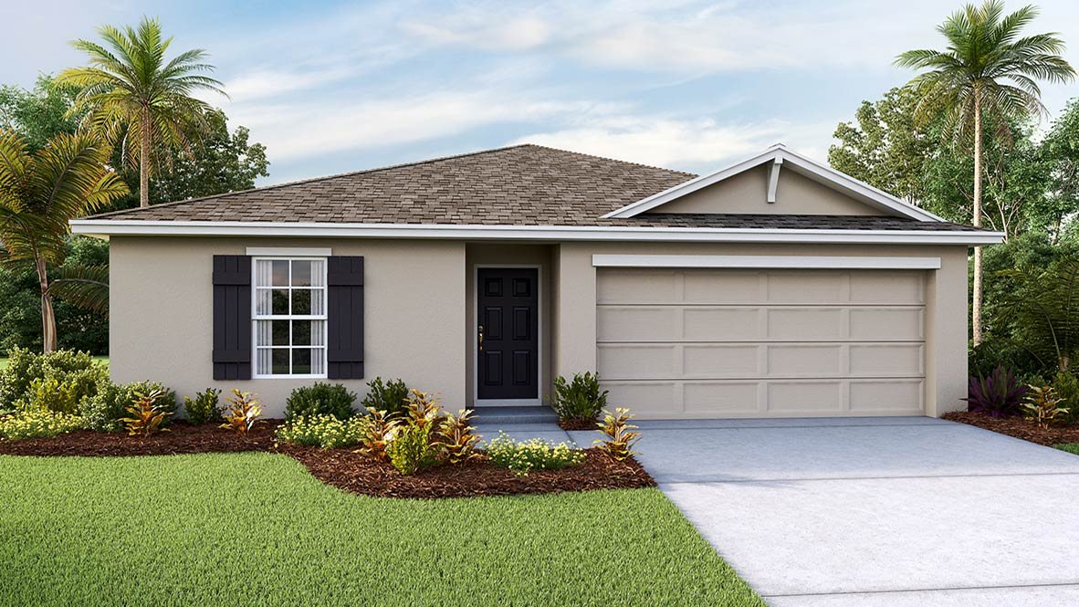 Freeport II plan — new construction home in McGinley Landing