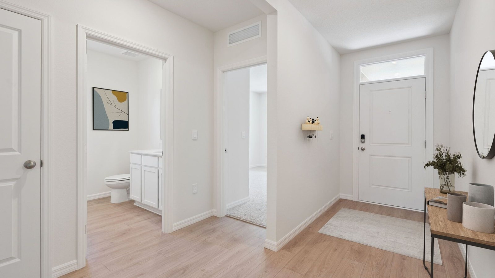 Denham plan — new construction home in Oaks Preserve
