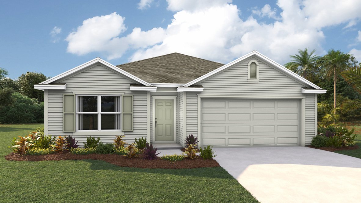 Cali plan — new construction home in Avalon Woods