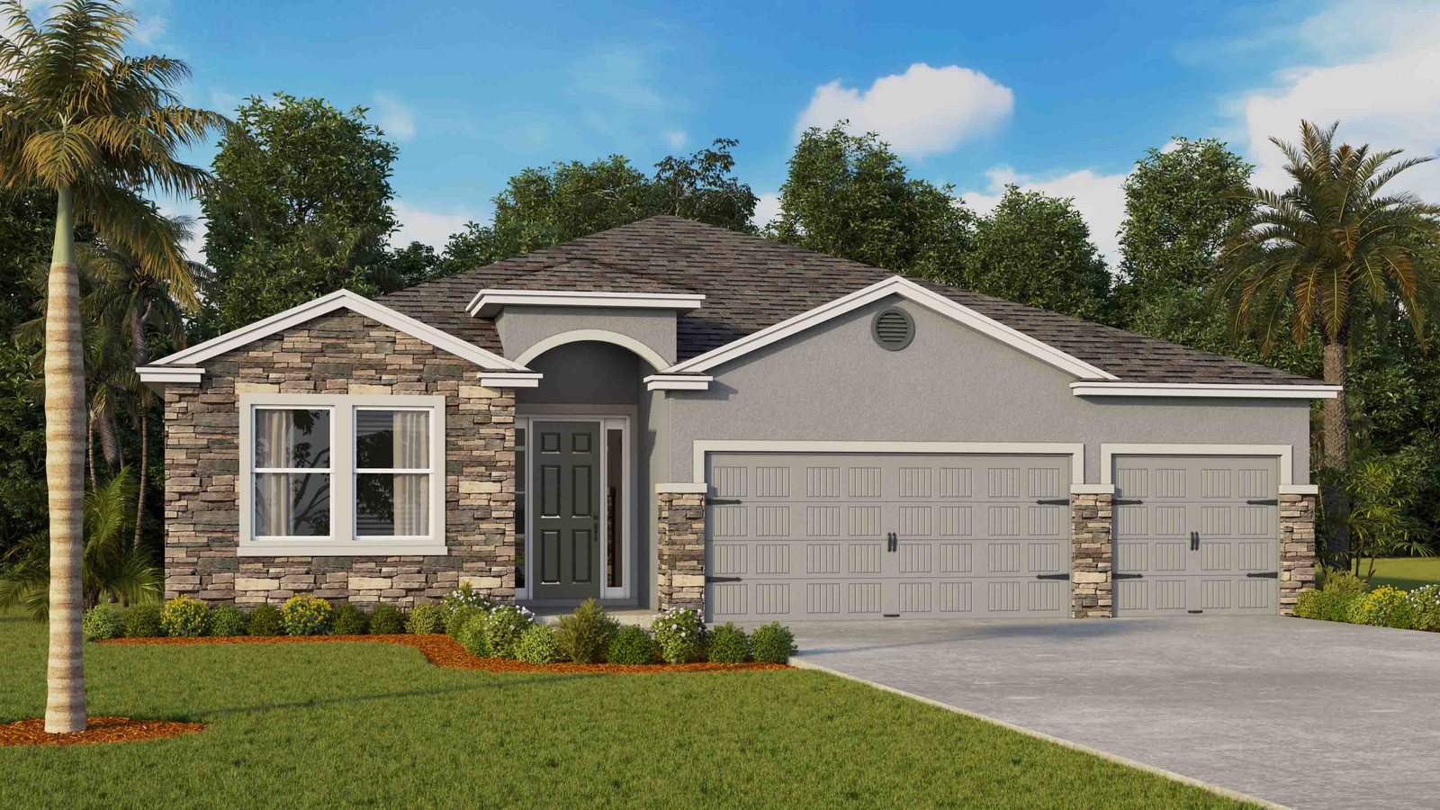 Destin plan — new construction home in Tartan Farms