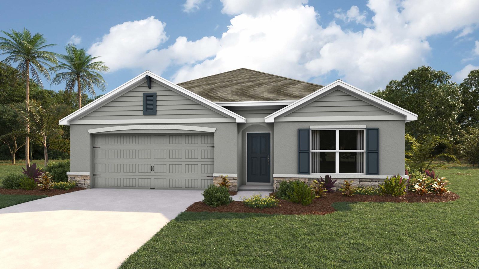 Cali plan — new construction home in Tartan Farms