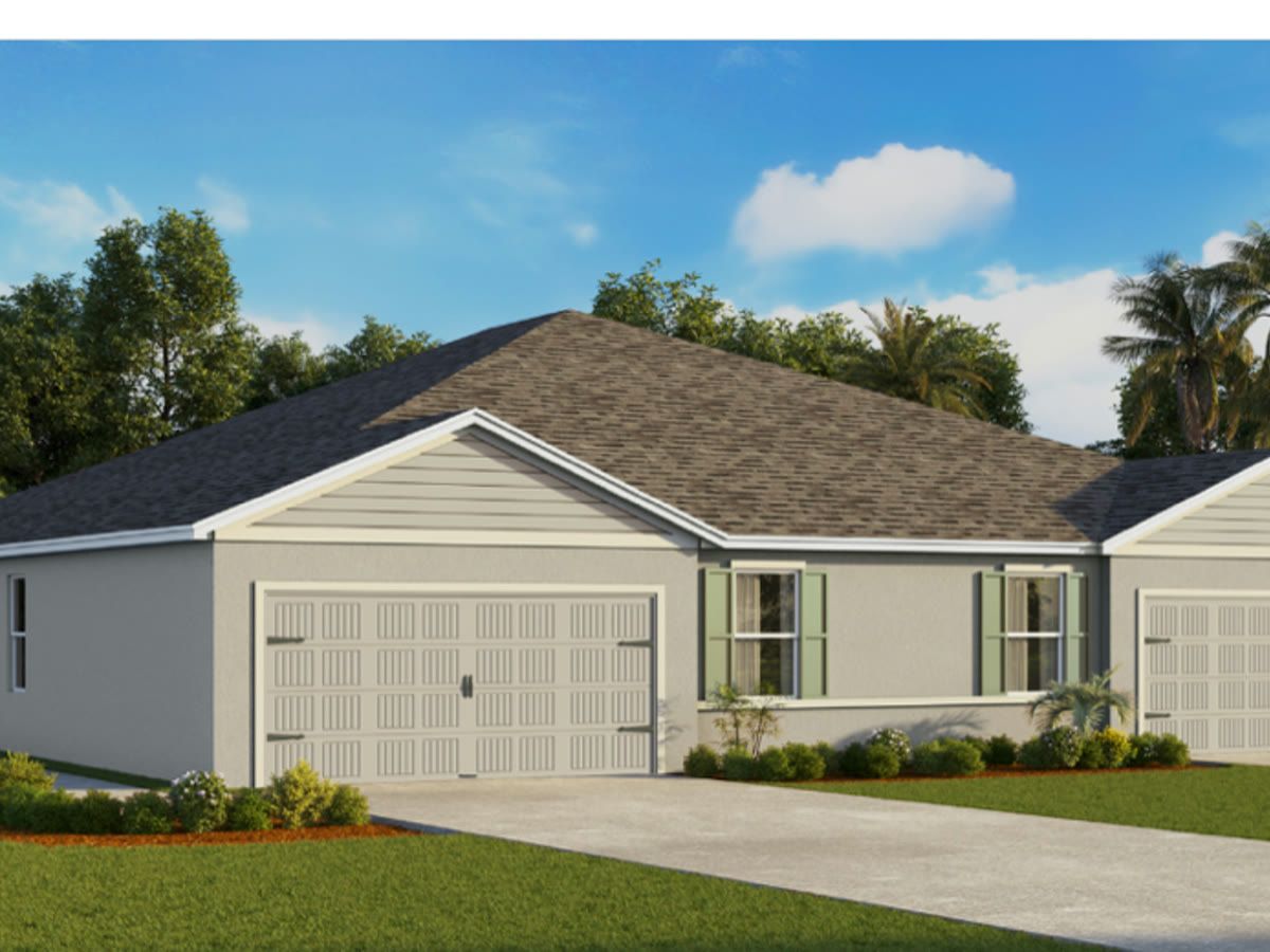 Carrington plan — new construction home in Ocala Preserve