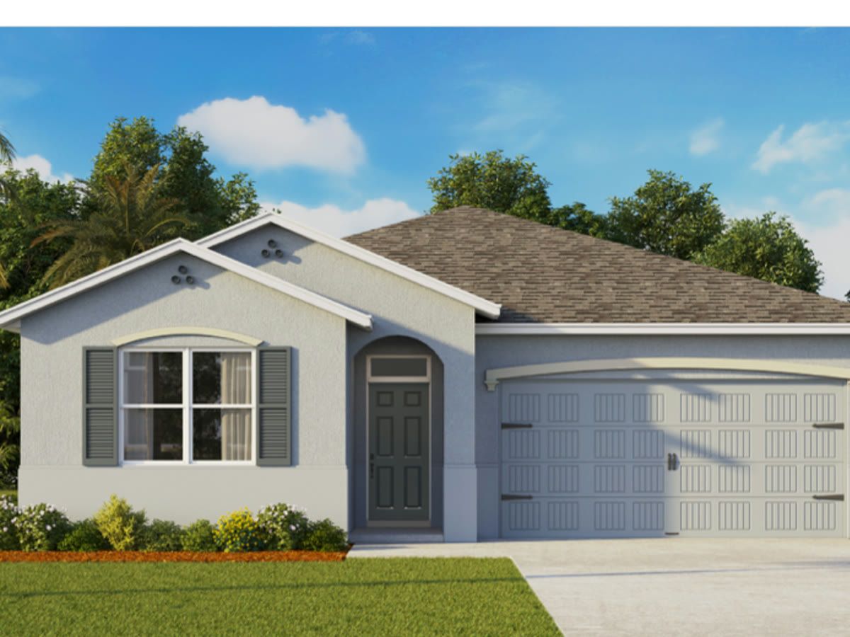 Clifton plan — new construction home in Ocala Preserve