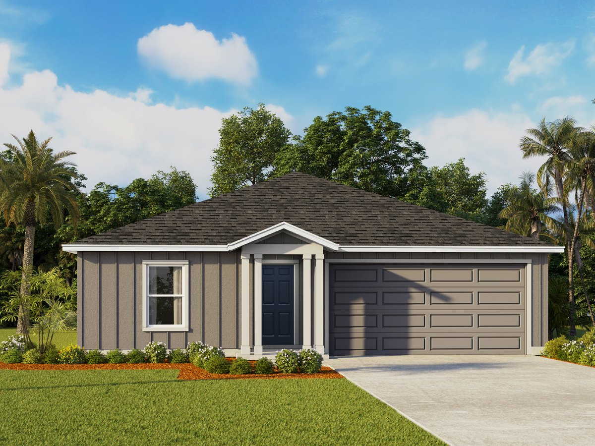 Dundee plan — new construction home in Fletcher Trace