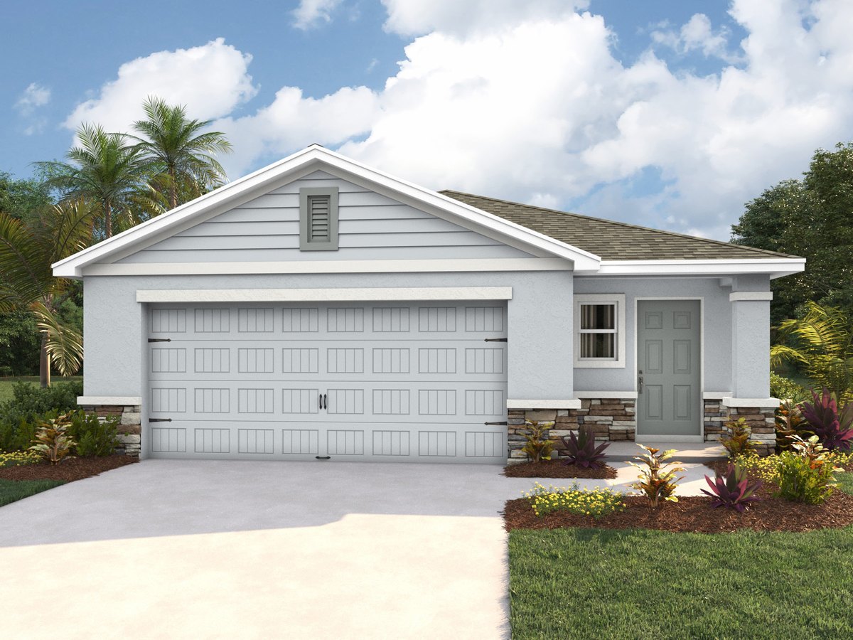 Harper plan — new construction home in Tartan Farms