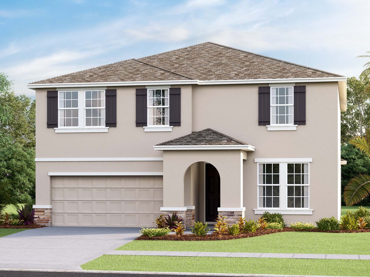Hemingway plan — new construction home in Sandal Key